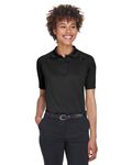 Harriton Ladies' Advantage Snag Protection Plus Tactical Polo BLACK