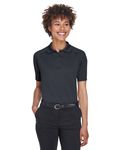 Harriton Ladies' Advantage Snag Protection Plus Tactical Polo Dark Charcoal