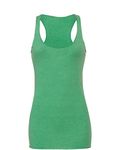 Bella + Canvas Ladies' Triblend Racerback Tank Green Triblend