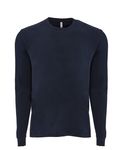 Next Level Apparel Unisex Sueded Long-Sleeve Crew Midnight Navy