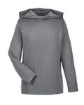 Team 365 Youth Zone Performance Hooded T-Shirt SPORT GRAPHITE