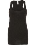 Bella + Canvas Ladies' Triblend Racerback Tank Char Blk Triblnd