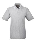 Harriton Men's Tall 5.6 oz. Easy Blend Polo GREY HEATHER