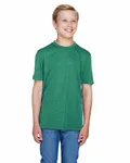 Team 365 Youth Sonic Heather Performance T-Shirt Sp Forest Hthr