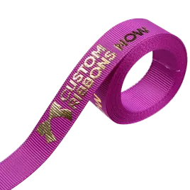 Grosgrain Ribbon - Custom Flying Discs
