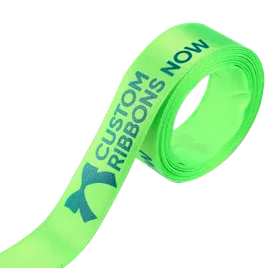 Satin Acetate Ribbon - Custom Flying Discs