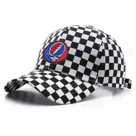 Two Tone Checkered Cotton Cap - Custom Flying Discs