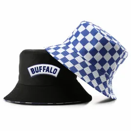 Checkered Cotton Bucket Hat - Custom Flying Discs