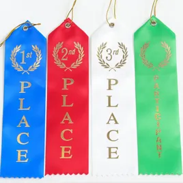 Award Ribbon - Custom Flying Discs