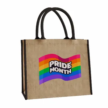 Jute Tote Bags - Custom Flying Discs