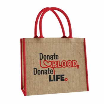 Jute Tote Bags - Custom Flying Discs