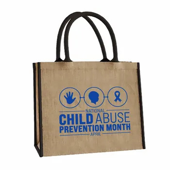 Jute Tote Bags - Custom Flying Discs