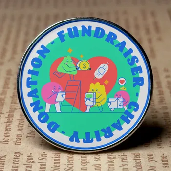 Lapel Pins - Custom Flying Discs