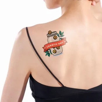 Temporary Tattoos - Custom Flying Discs