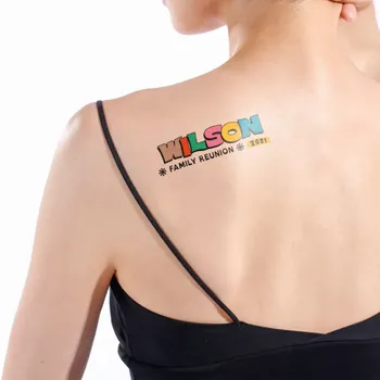 Temporary Tattoos - Custom Flying Discs