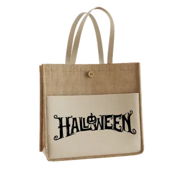 Jute Tote Bags - Custom Flying Discs