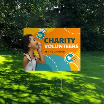 Yard Signs - Custom Flying Discs