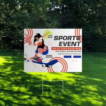 Yard Signs - Custom Flying Discs