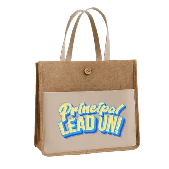 Jute Tote Bags - Custom Flying Discs