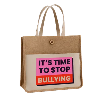 Jute Tote Bags - Custom Flying Discs