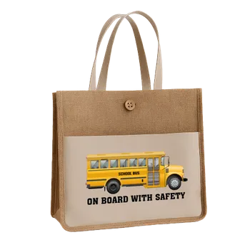 Jute Tote Bags - Custom Flying Discs