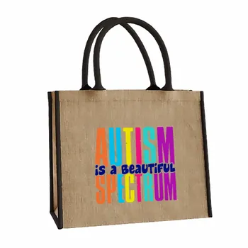 Jute Tote Bags - Custom Flying Discs