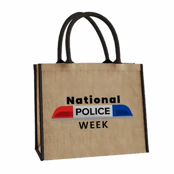 Jute Tote Bags - Custom Flying Discs