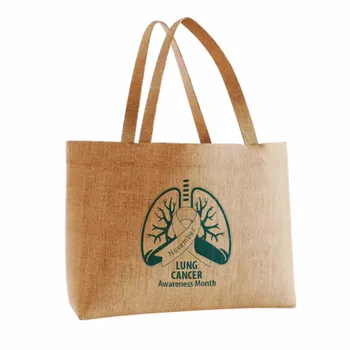 Jute Tote Bags - Custom Flying Discs
