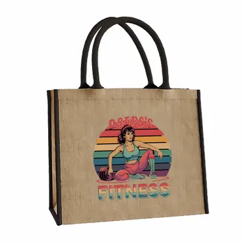 Jute Tote Bags - Custom Flying Discs
