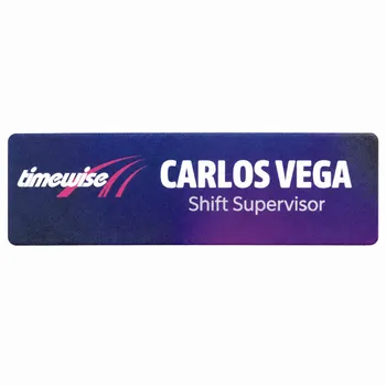 UV Printed Name Badges - Custom Flying Discs