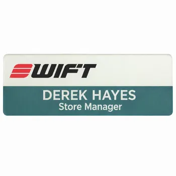 Acrylic Name Badges - Custom Flying Discs