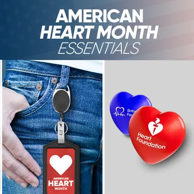 American Heart Month Essentials - Custom Flying Discs