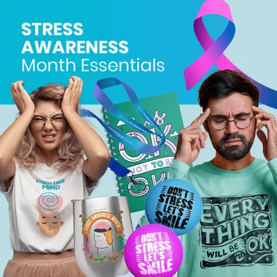 Stress Awareness Month Essentials - Custom Flying Discs