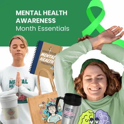 Mental Health Awareness Month Essentials - Custom Flying Discs