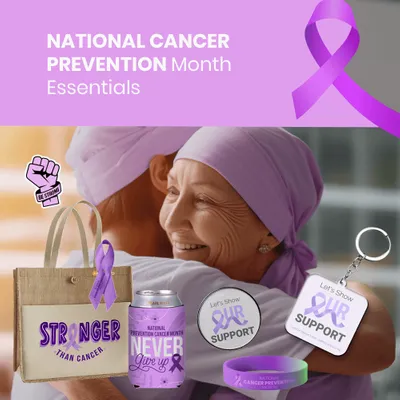 National Cancer Prevention Month Essentials - Custom Flying Discs