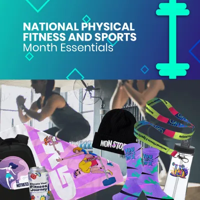 National Physical Fitness and Sports Month Essentials - Custom Flying Discs