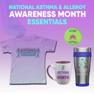 National Asthma & Allergy Awareness Month Essentials - Custom Flying Discs