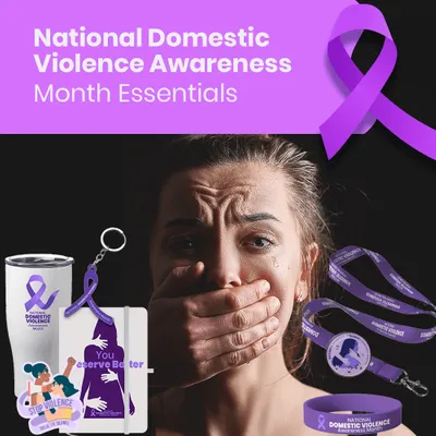 National Domestic Violence Awareness Month Essentials - Custom Flying Discs
