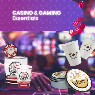 Casino and Gaming Essentials - Custom Flying Discs