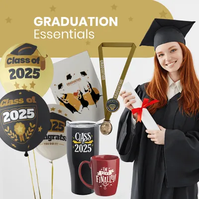 Graduation Essentials - Custom Flying Discs