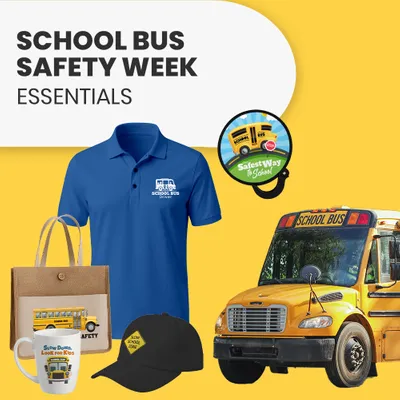 School Bus Safety Week Essentials - Custom Flying Discs