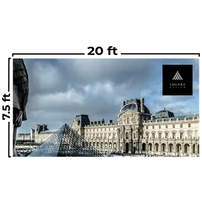 20 x 7.5 ft - Custom Flying Discs