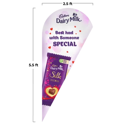 2.5 ft x 5.5 ft - Custom Flying Discs