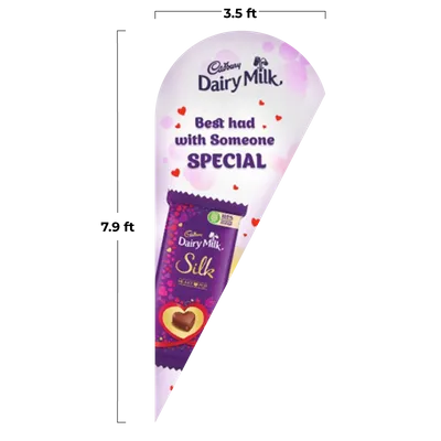 3.5 ft x 7.9 ft - Custom Flying Discs