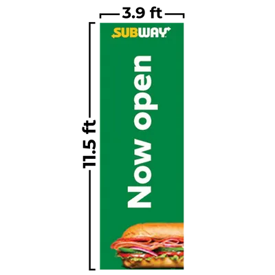 3.9 ft x 11.5 ft 3.9 ft x 11.5 ft - Custom Flying Discs