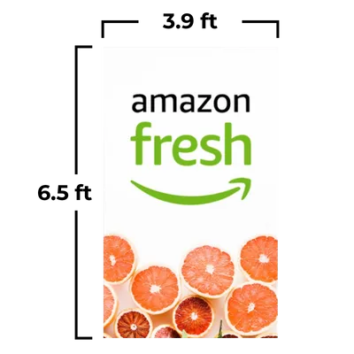 3.9 x 6.5 ft - Custom Flying Discs