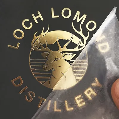 Metallic Sticker - Custom Flying Discs