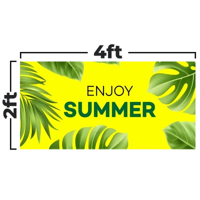 4 x 2 ft - Custom Flying Discs