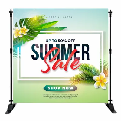 Top & Bottom Pole Pocket - Custom Flying Discs