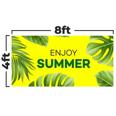 8 x 4 ft - Custom Flying Discs